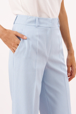 31168 Брюки женские (голубой полоска)