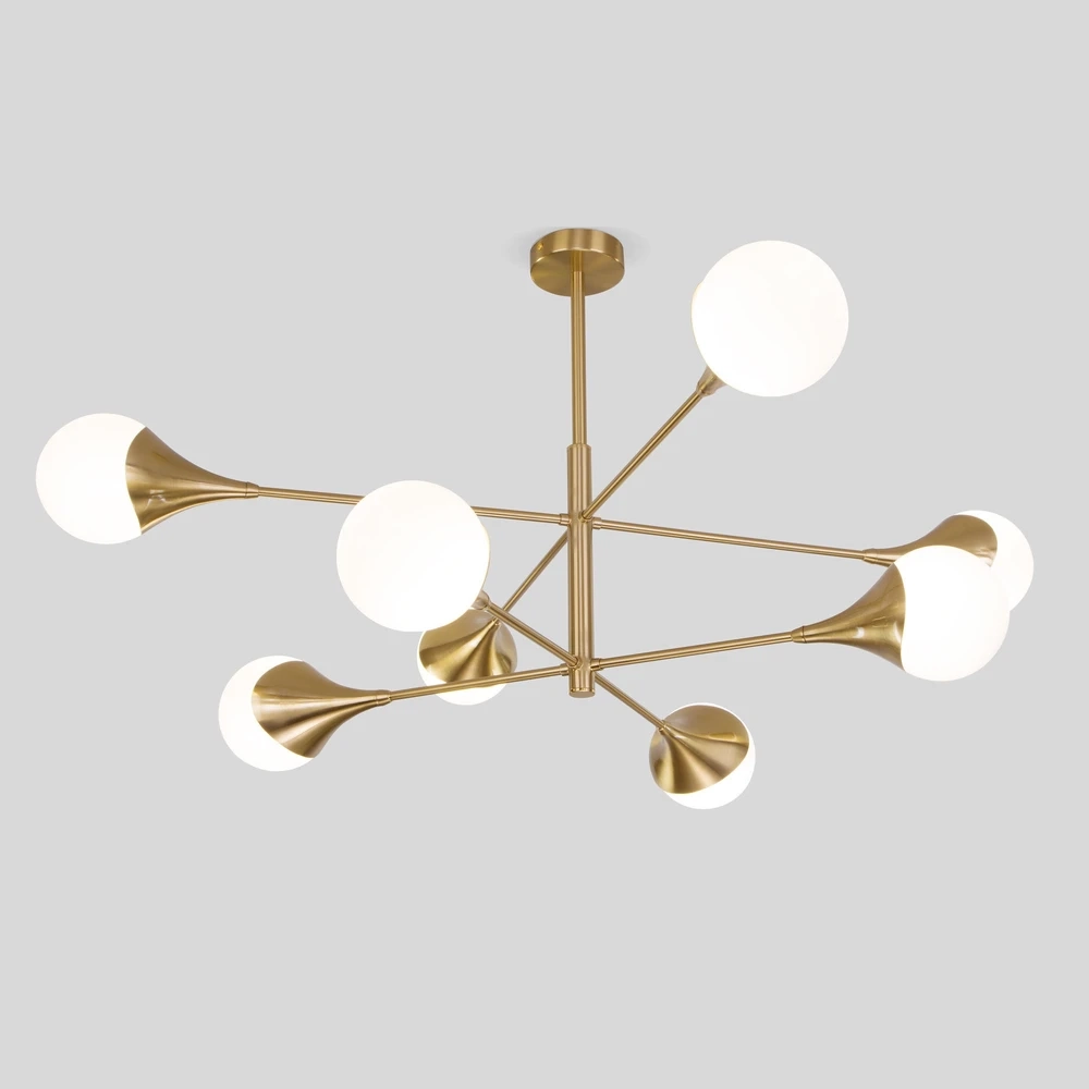 Люстра на штанге Eurosvet CALYX 60168/8 4690389208706