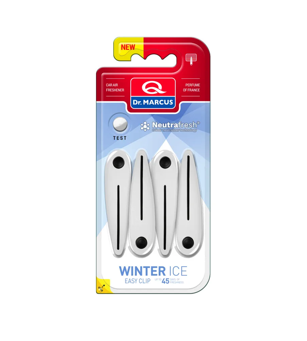ОСВЕЖИТЕЛЬ ВОЗДУХА НА ДЕФЛЕКТОР  DR.MARCUS EASY CLIP WINTER ICE