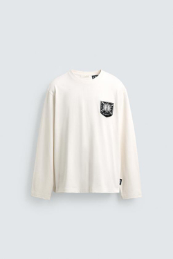 ZARA ФУТБОЛКА С НАШИВКОЙ ENGLAND 66 FIFA WORLD CUP™ FIFA CLASSICS, ЖЕЛТОВАТО-БЕЛЫЙ