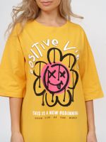 894 Туника "Горчичный" SveTekst (Акция)