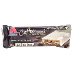 Atkins, Coffee House Collection, ванильный латте, 5 батончиков по 60 г (2,12 унции)