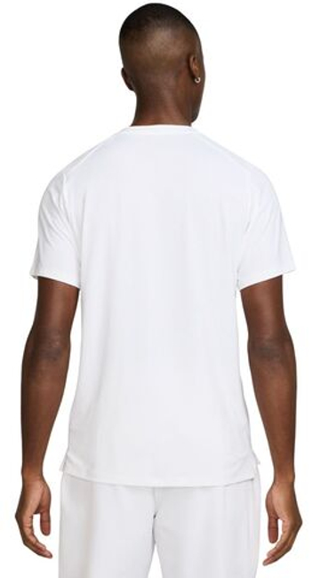 Мужская теннисная футболка Nike Court Advantage Dri-Fit Tennis Top - белый
