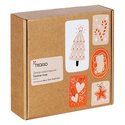 Декор новогодний Festive tree из коллекции New Year Essential, 20 см