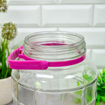 Банка стеклянная 5л с ручкой GJF W1102-5-F2