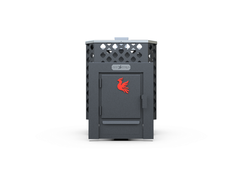 Банная печь Душа- 15 Сетка Перфорация Закрытая Каменка 8мм