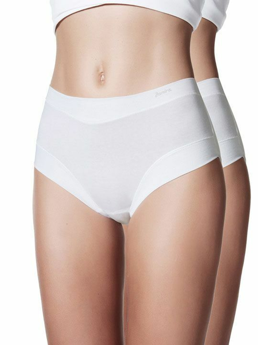 Набор из 2 трусиков-слип с завышенной талией Esencial (Размер: XXL) (Цвет: кофейный)