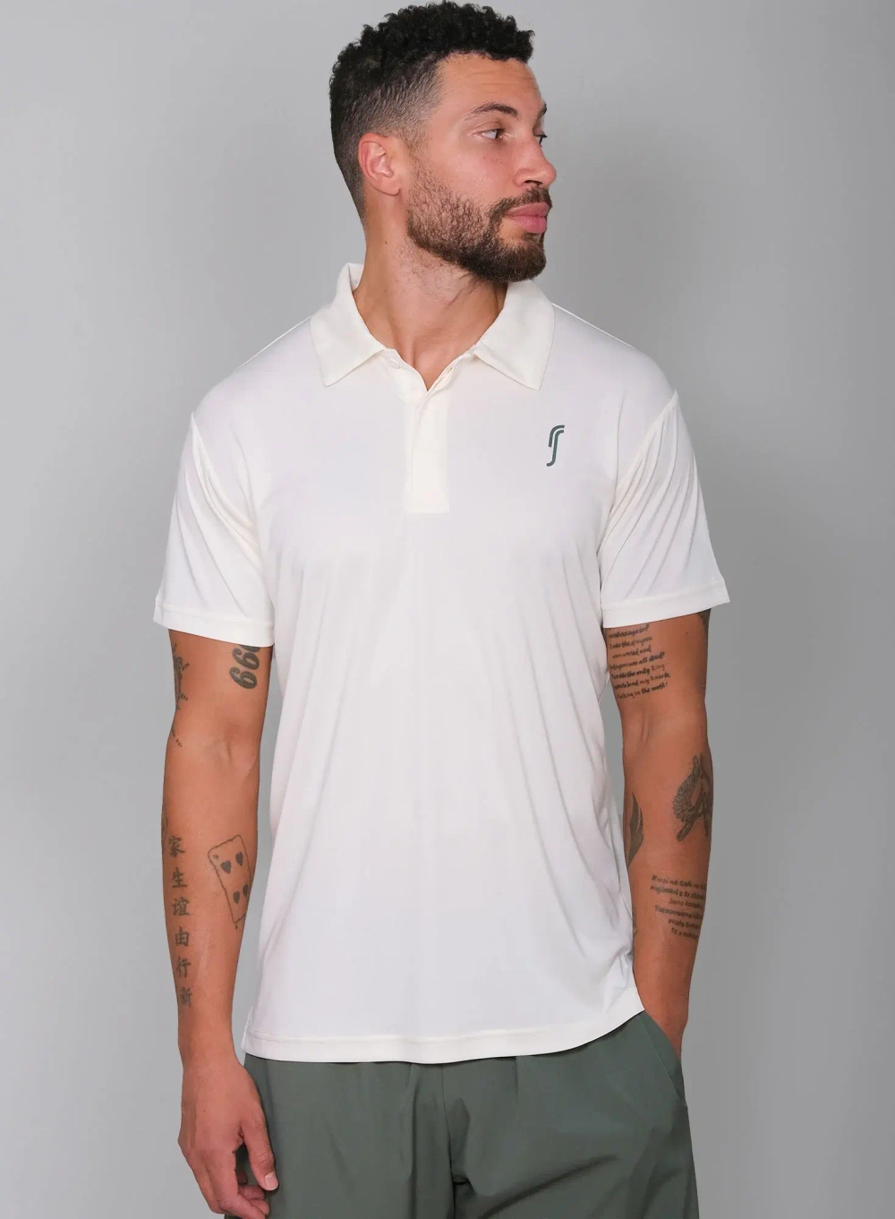 Поло RS National Team Polo Court White/Court Green (251M025608/011)