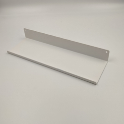 Полка MetaDec Plain настенная прямая, 30х10см белая, 1шт