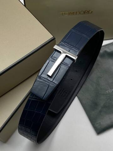 Ремень Tom Ford из кожи крокодила