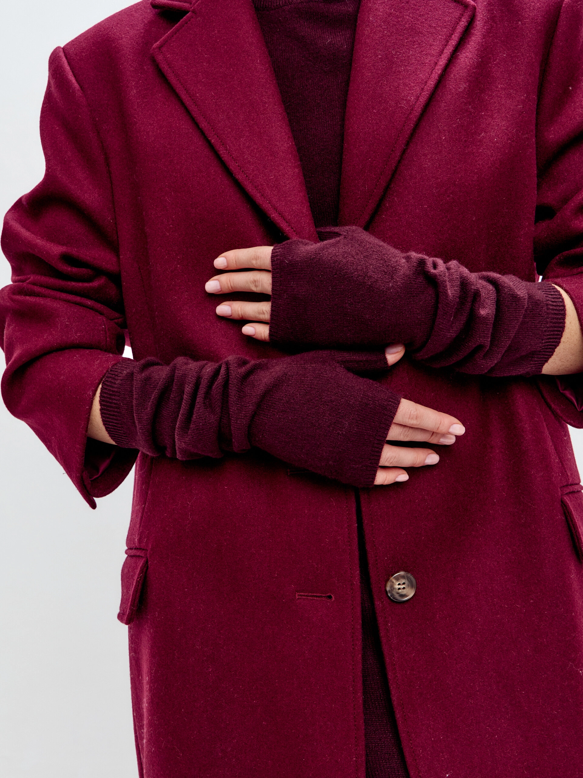 Митенки из кашемира