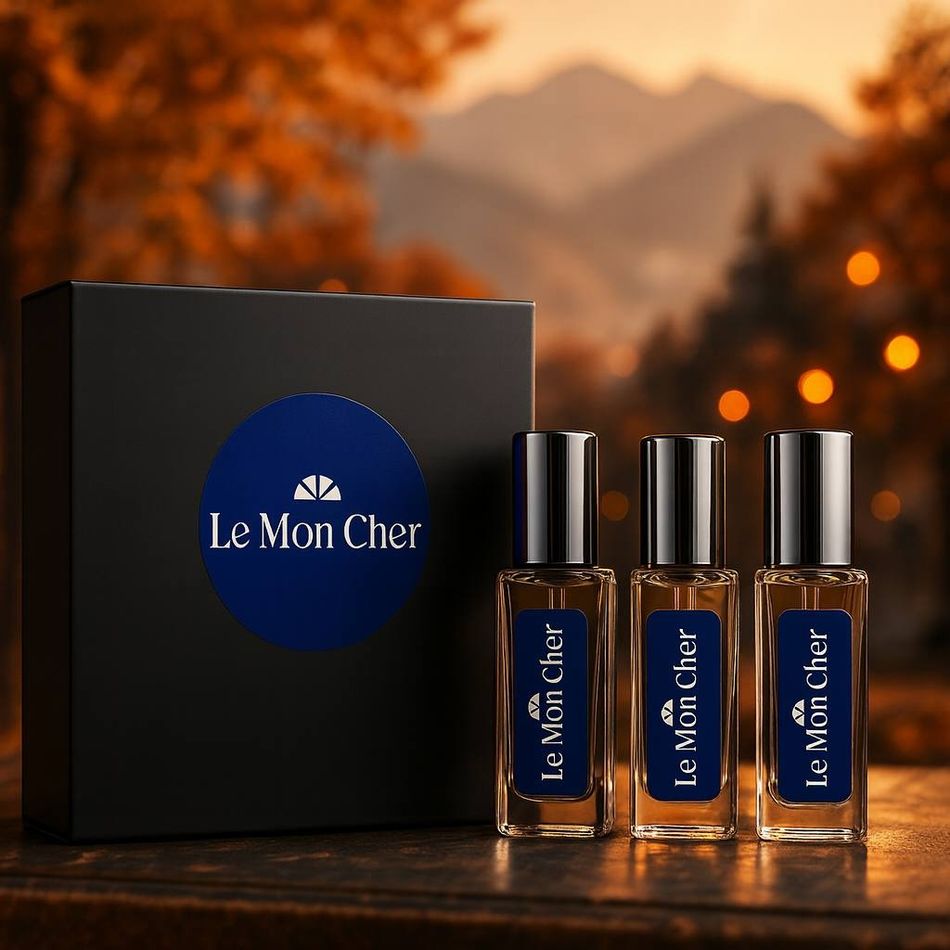 Le Mon Cher Men's Trio духи PARFUM 3 шт по 5 мл, для мужчин