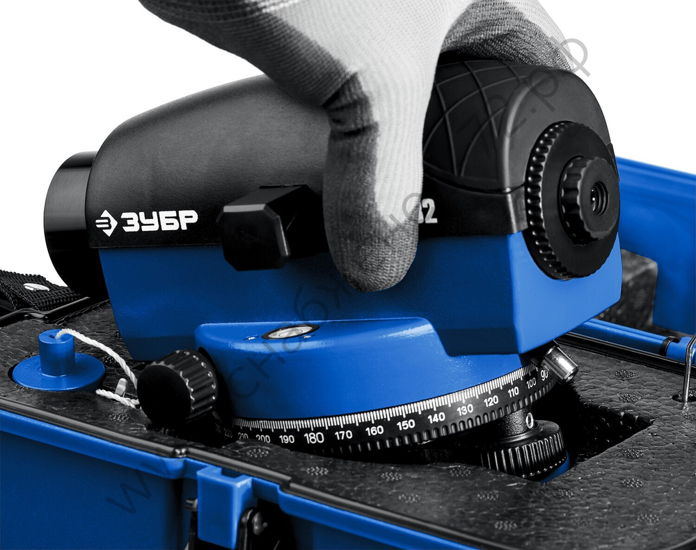 ЗУБР ОУ-32, 120 м, оптический нивелир, Профессионал (34917)