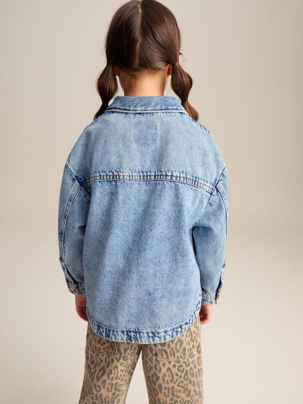 Куртка джинсовая для девочки Next N39-396, Синий