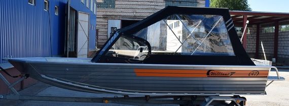 Алюминиевая лодка Wellboat 47 МDC