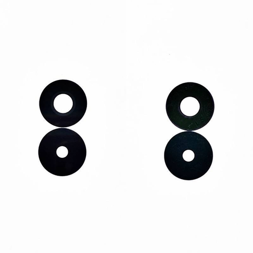 Стекло камеры Realme C33 (комплект 2 шт.) Черный