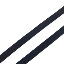 Резинка бретелечная черная 10 мм, 640/10, опт