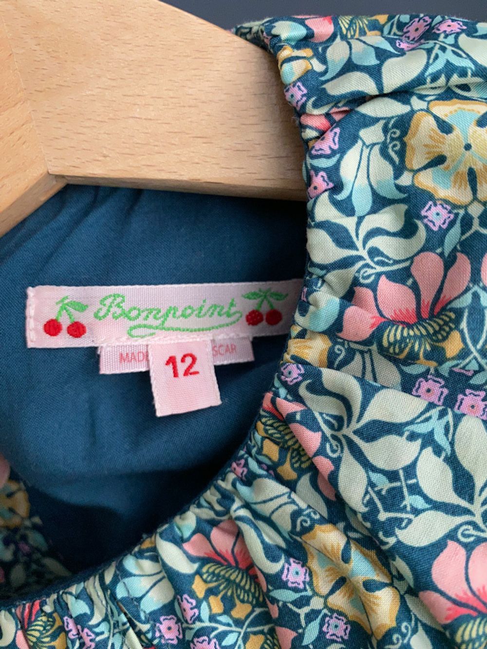 Новая хлопковая блузка Bonpoint, 152