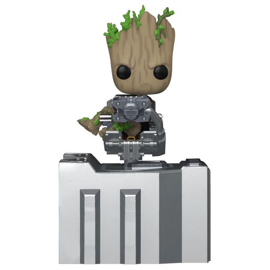 Фигурка Funko POP! Deluxe Bobble Marvel Avengers IW Guardians Ship Groot (Exc) (1026) 63212