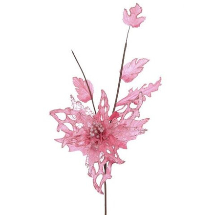 GAEM Цветок искусственный "Пуансеттия", L27 W18 H50 см