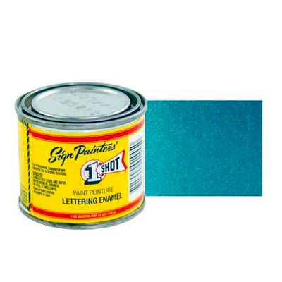 953-P Эмаль для пинстрайпинга 1 Shot Перламутровый голубой (Process Blue), 236 мл
