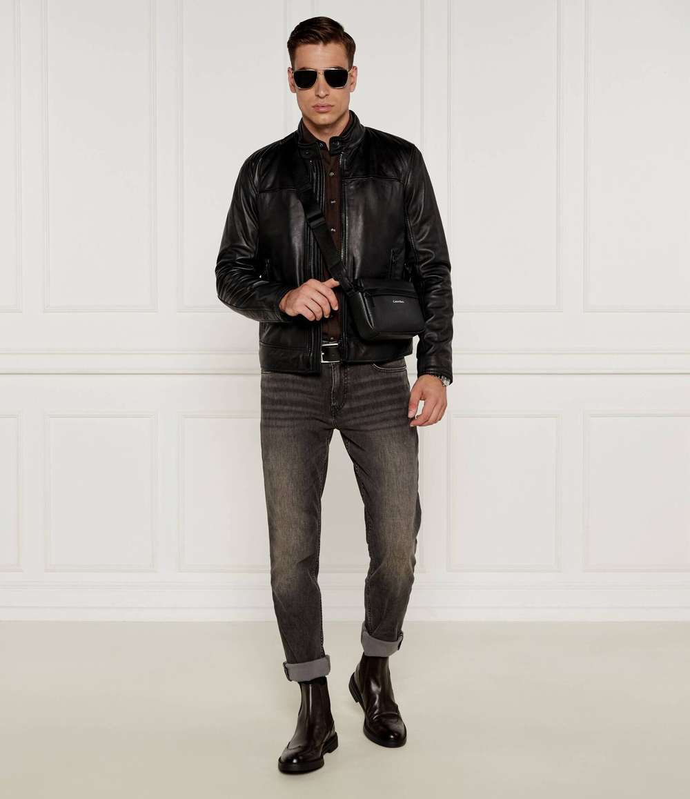 Кожаная куртка Cleary Joop! Jeans - черный(2620019 W-Cleary)