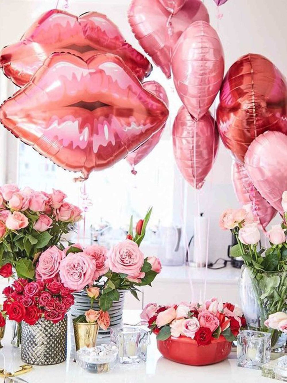 Шар (30"/76 см) Фигура, Губы