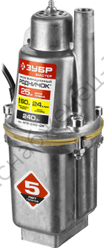 ЗУБР Родничок насос вибрационный, провод 25 м