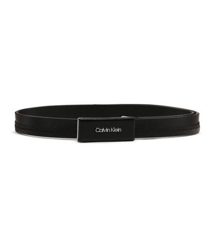 Кожаный ремень DAILY DRESSED PLAQUE 2CM BELT Calvin Klein - черный(K60K610499)