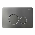 Унитаз подвесной Abber Rechteck AC1201MB-AC0105-AC0121NG черный матовый, безободковый, с инсталляцией, с крышкой микролифт, с кнопкой никель