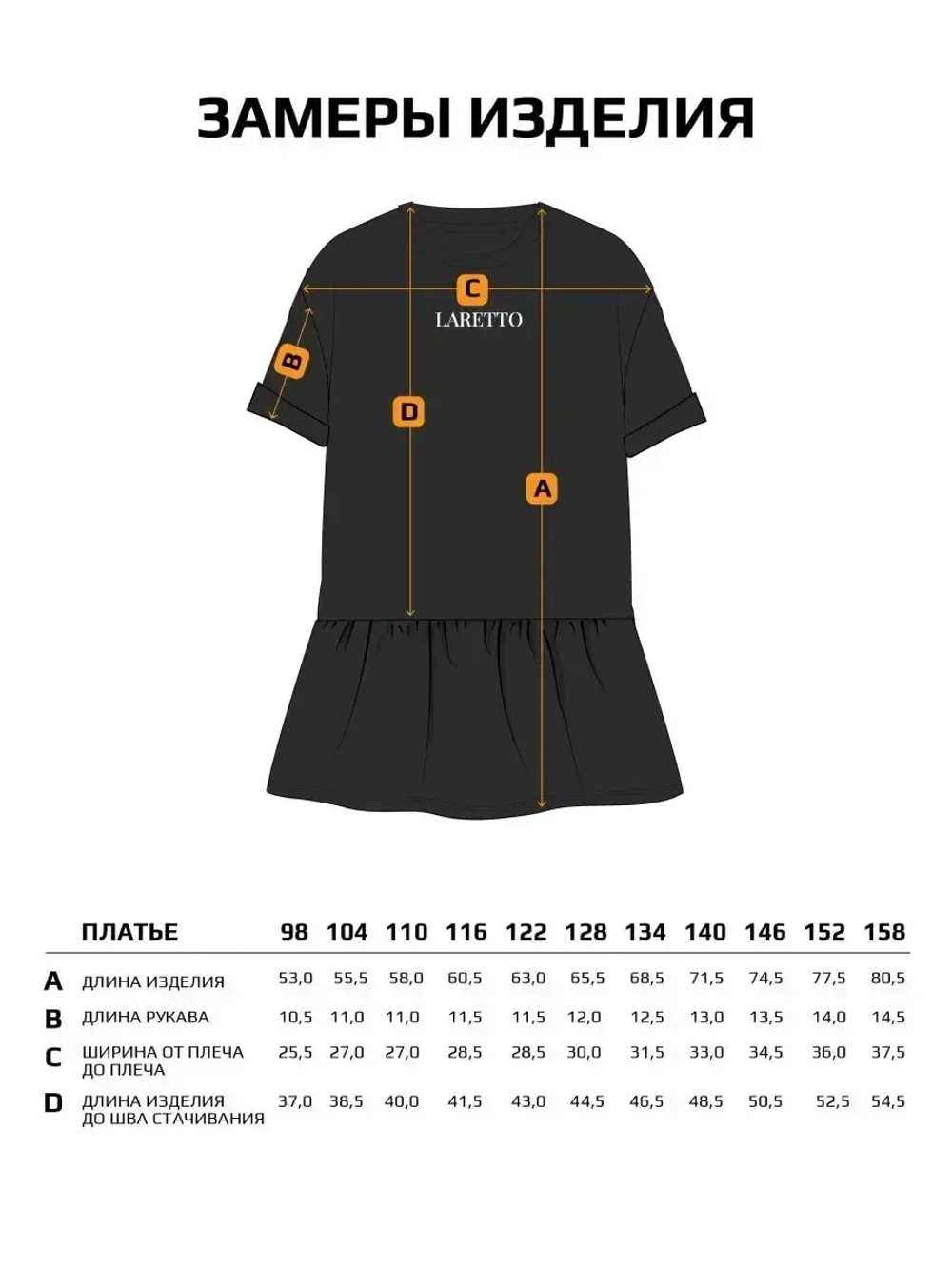 Платье детское летнее для девочки легкое