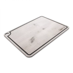 Доска разделочная с желобом 33x25см ComposeEat Elegance белое дерево