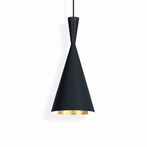 Подвесной дизайнерский светильник  Beat Light Tall by Tom Dixon (черный)