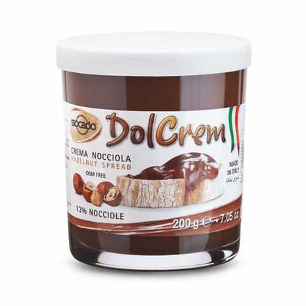 Паста ореховая с какао Socado DOLCREM ст/б 200г