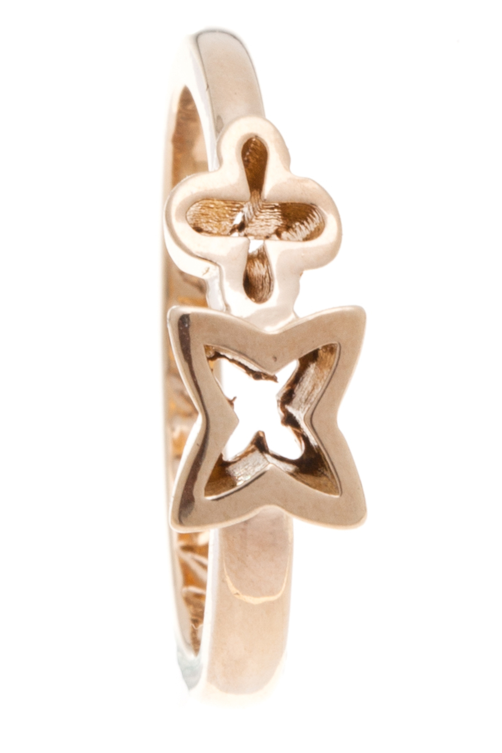 "Бусери мод." кольцо в золотом покрытии из коллекции "Gammi" от Jenavi
