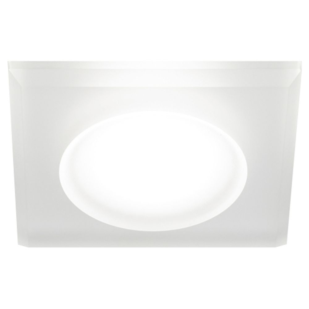 Встраиваемый светильник декоративный ЭРА DK104 WH MR16 GU5.3 белый | Декоративные встраиваемые светильники