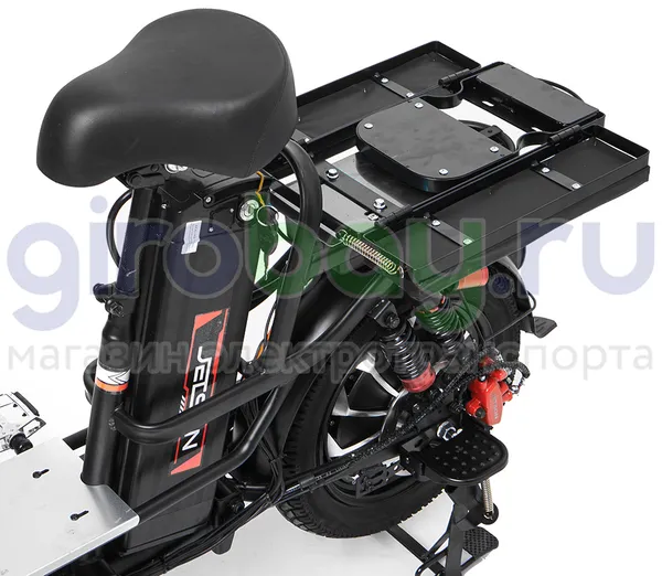 Электровелосипед Jetson Monster Pro Black 1200W (60V/21Ah) двойные амортизаторы фото №14