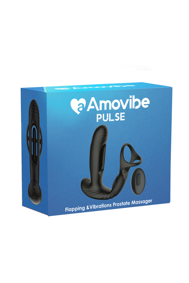 Инновационный масcажер простаты Amovibe Pulse с функцией осцилляции
