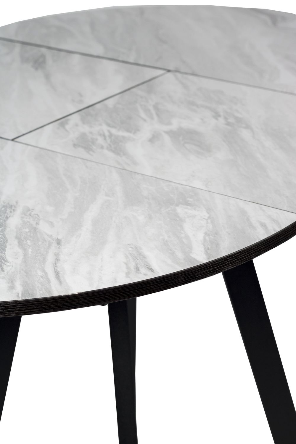 Стол обеденный Элип-2 (профиль) каркас чёрный