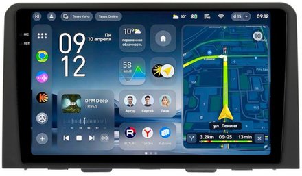 Магнитола для Hyundai Staria 2021+ (ШГУ 8") - Teyes CC4-PRO монитор 10.36" 2K QLED на Android 13, Snapdragon 778G, AI, CarPlay, DSP, 4G SIM-слот