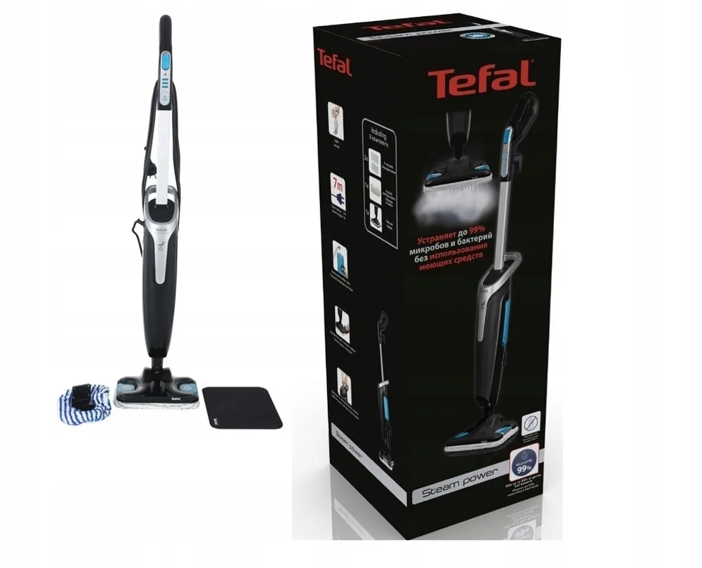 Паровая швабра Tefal Steam Mop VP6555RH н п