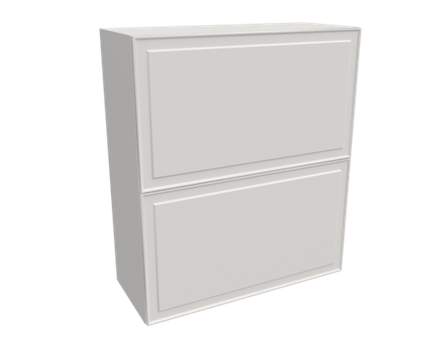 Кухня Модуль ШВГ 802Г Белый / Белый