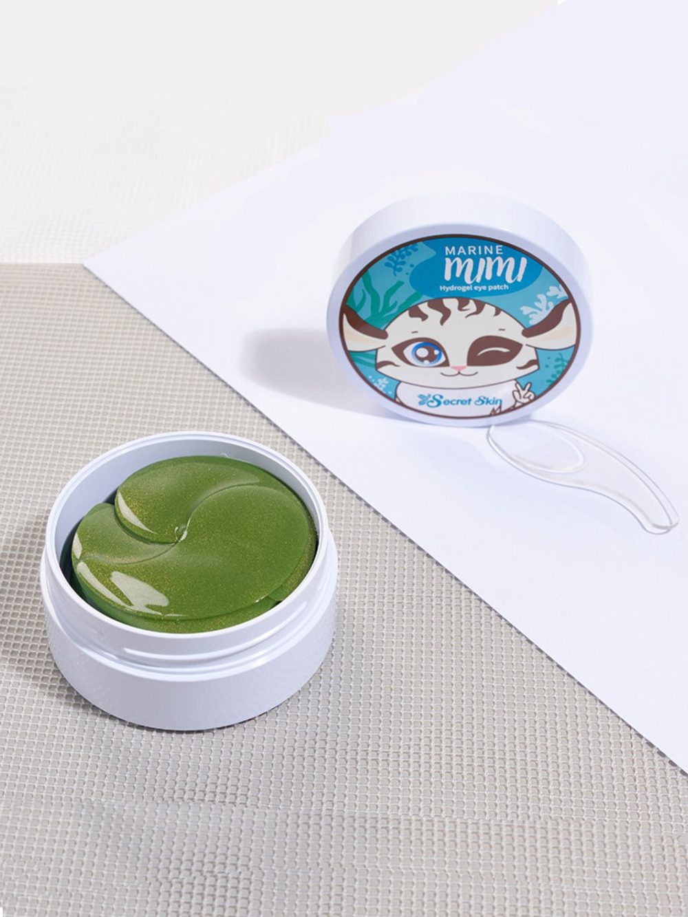 Secret Skin Marine Mimi Hydrogel Eye Patch тонизирующие гидрогелевые патчи для глаз с экстрактом морских водорослей