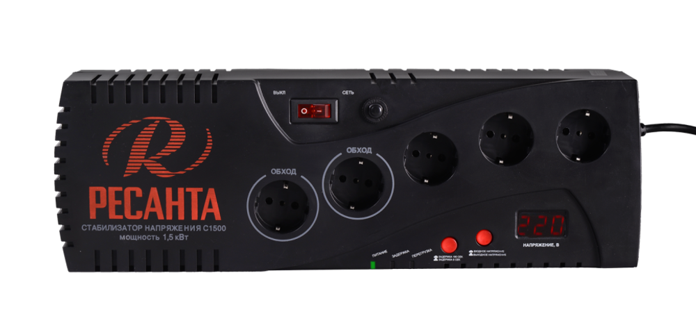 Стабилизатор напряжения Ресанта С1500
