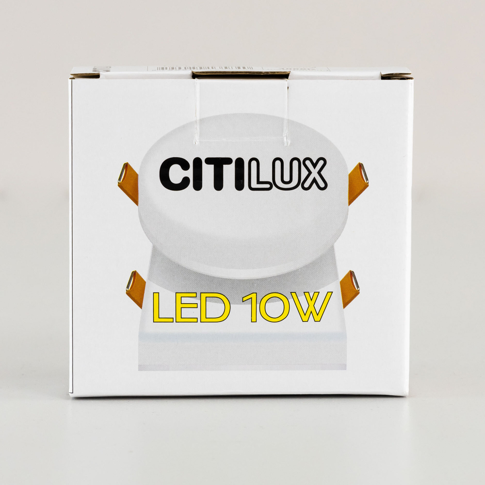 Citilux Вега CLD53K10N LED Встраиваемый квадратный светильник