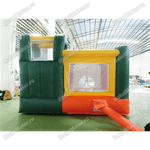 Небольшой надувной батут "Лесной домик"