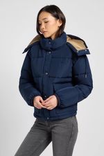 Куртка SHORT PUFFER WITH HOOD 112371016