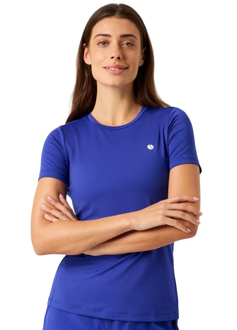 Женская теннисная футболка Bj_rn Borg Ace Slim - clematis blue