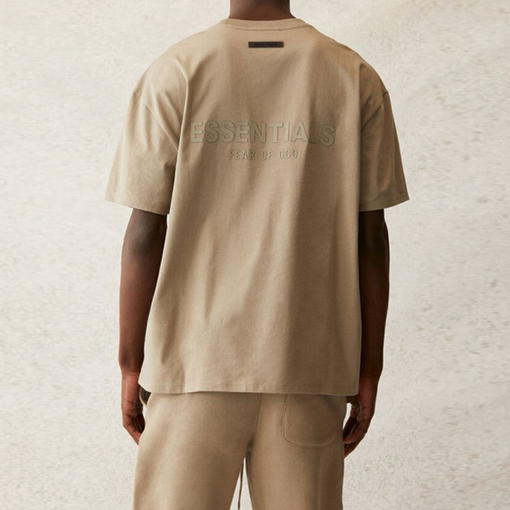 Футболка Fear of God Essentials Short Sleeve Tee Moss, FOG-SS21-584