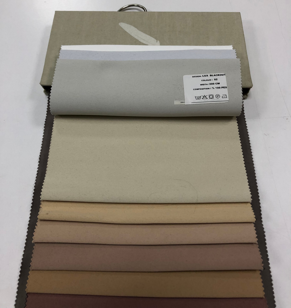 Портьерная ткань blackout двусторонний Aisa арт. Lux blackout (высота 300 см, Турция)